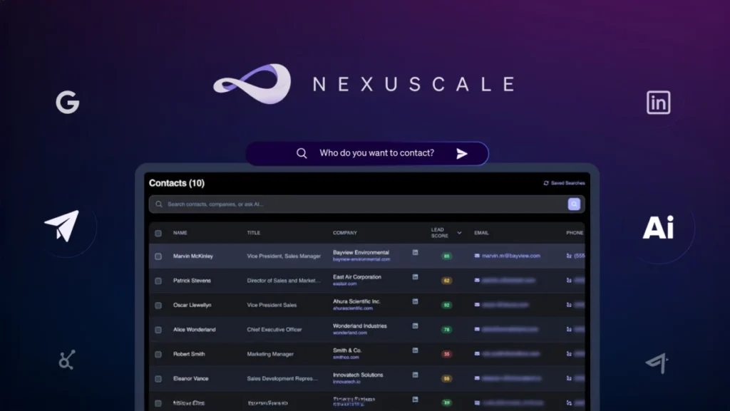 Nexuscale AI – Generate and close B2B leads 24/7 preview and deal image