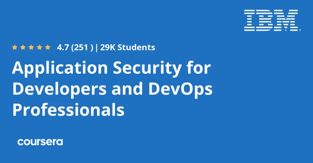 Application Security for Developers and DevOps Professionals preview and deal image