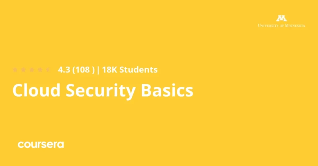 Cloud Security Basics preview and deal image
