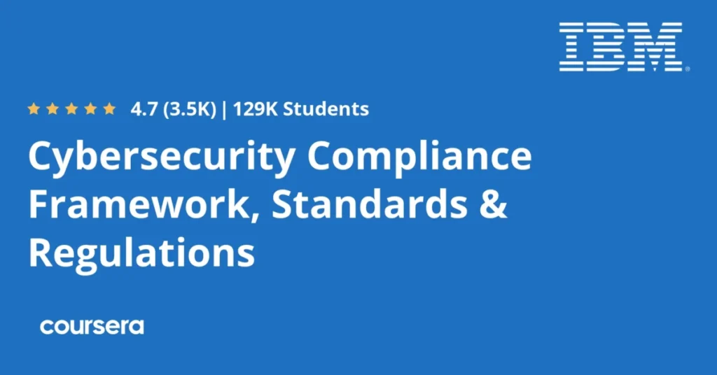Cybersecurity Compliance Framework, Standards & Regulations preview and deal image