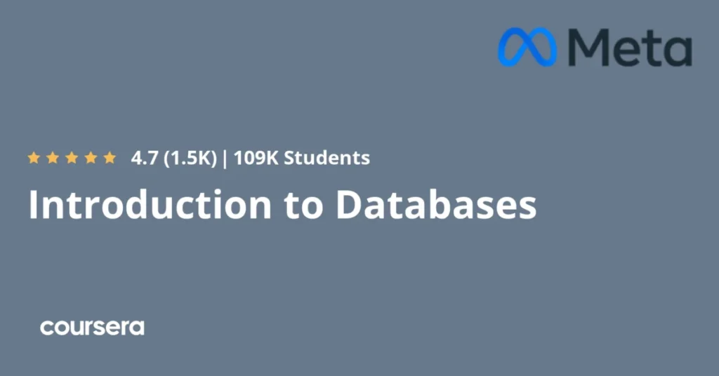 Introduction to Databases preview and deal image