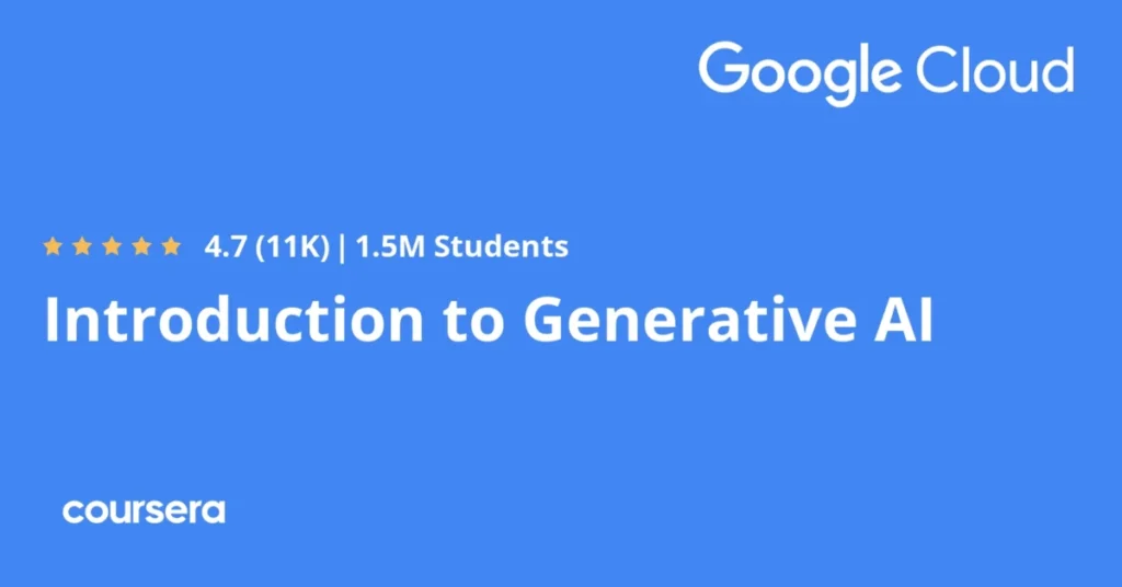 Introduction to Generative AI preview and deal image