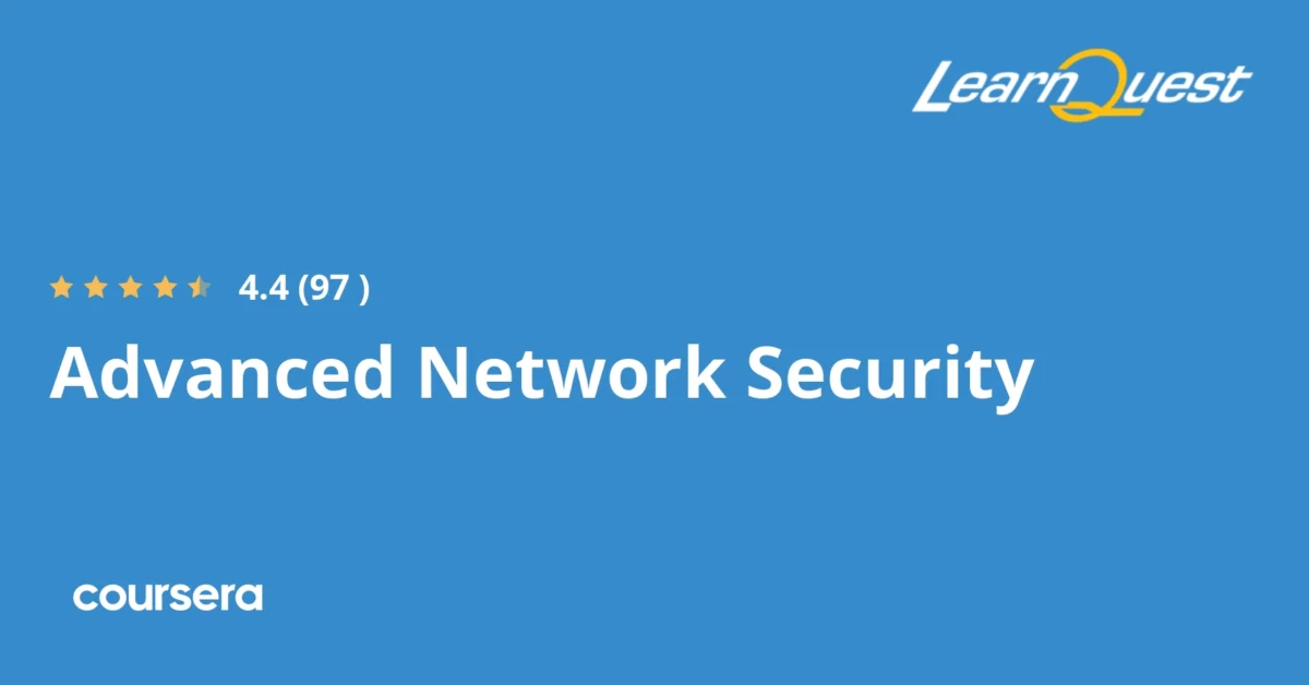 Advanced Network Security preview and deal image
