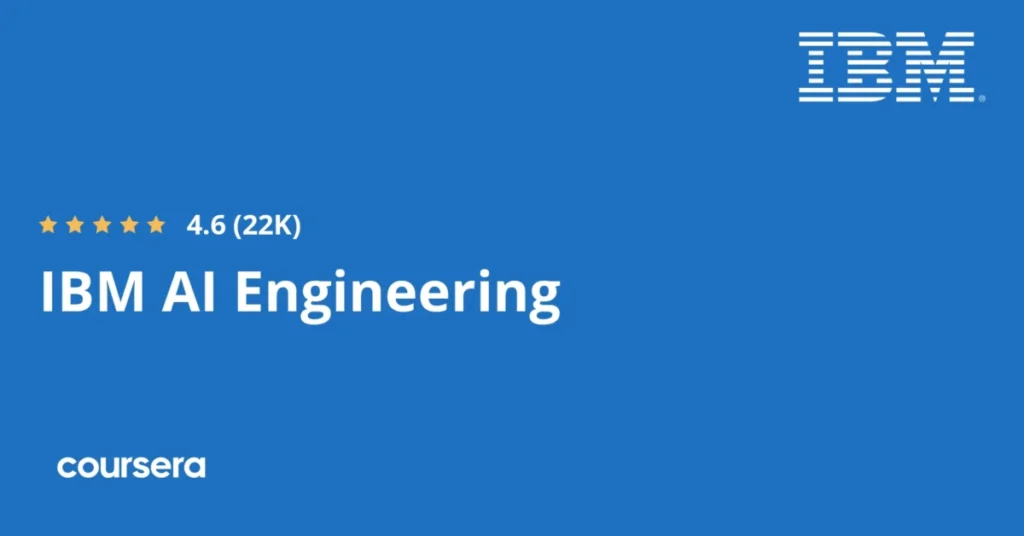IBM_AI Engineering Professional Certificate preview and deal image
