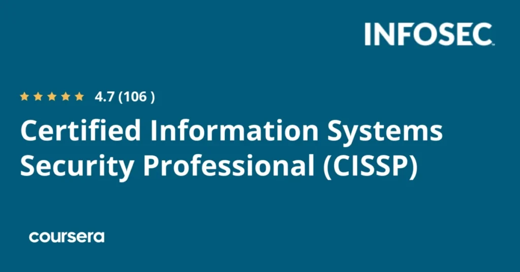 Certified Information Systems Security Professional (CISSP) preview and deal image
