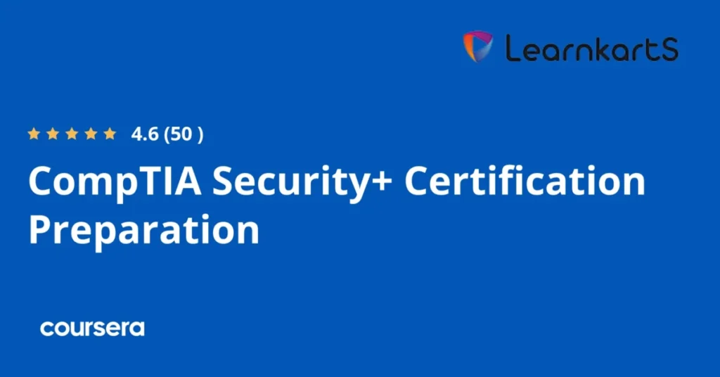 CompTIA Security+ Certification Preparation preview and deal image