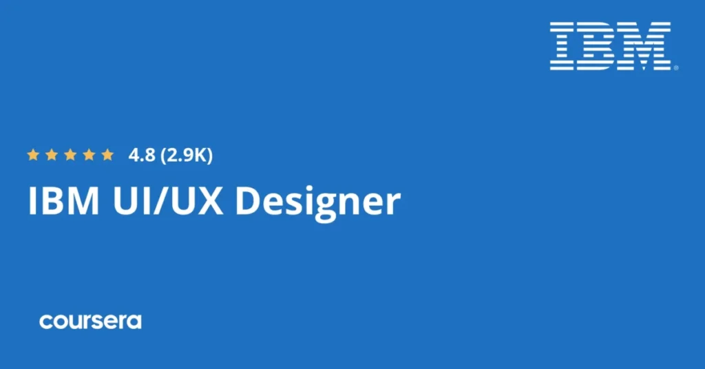 IBM UI/UX Designer preview and deal image