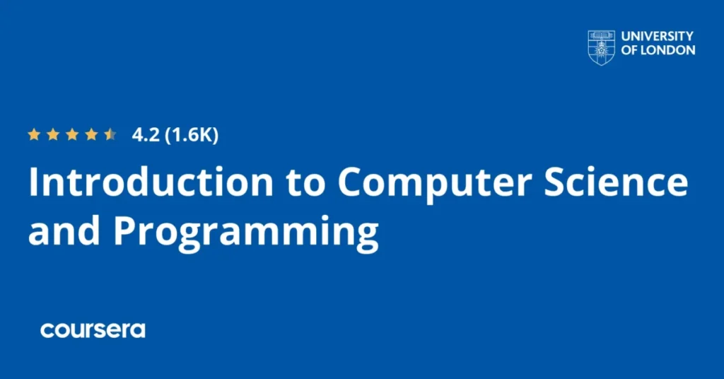 Introduction to Computer Science and Programming preview and deal image
