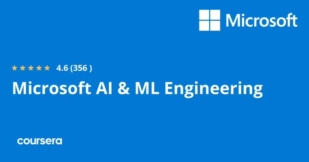 Microsoft_AI & ML Engineering Professional Certificate preview and deal image