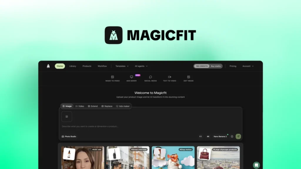 MagicFit – Turn product photos into viral creatives preview and deal image