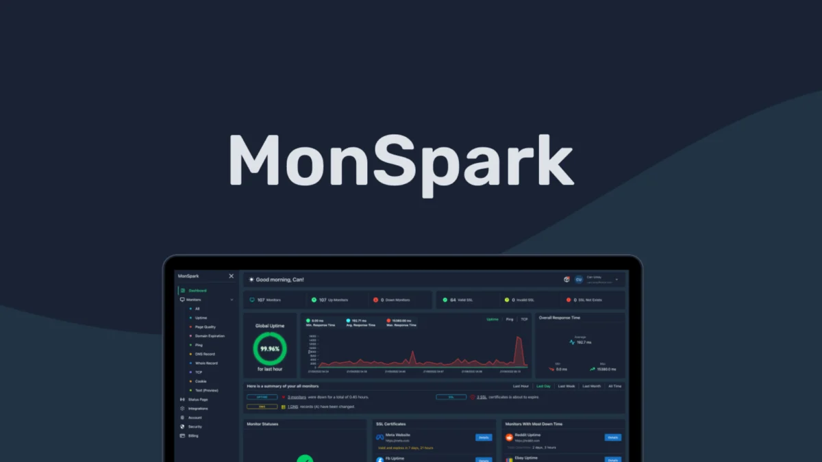 MonSpark – Software Tool preview and deal image