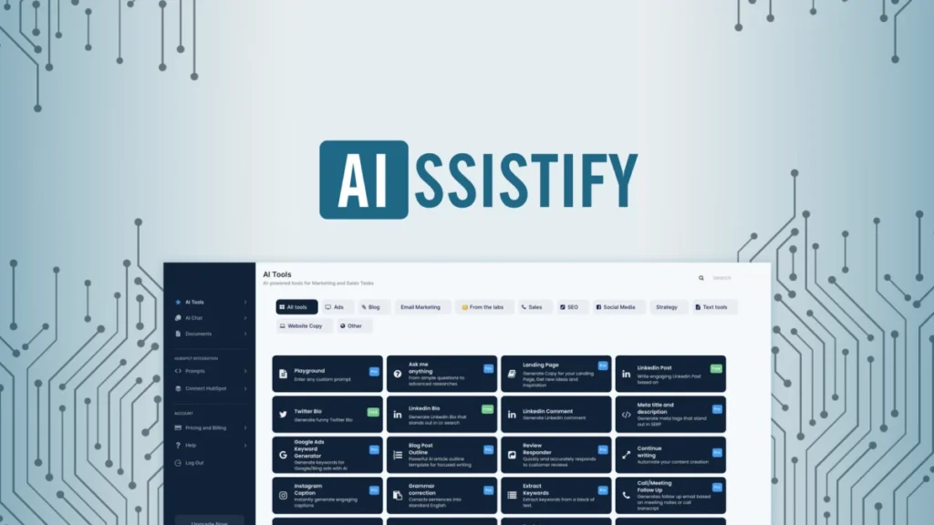 AIssistify – Logo preview and deal image