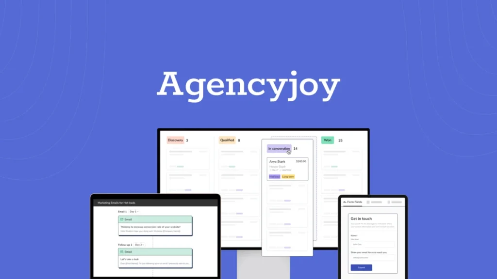 Agencyjoy – Logo preview and deal image