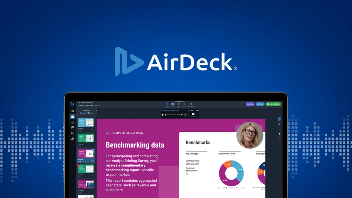 AirDeck – Logo preview and deal image