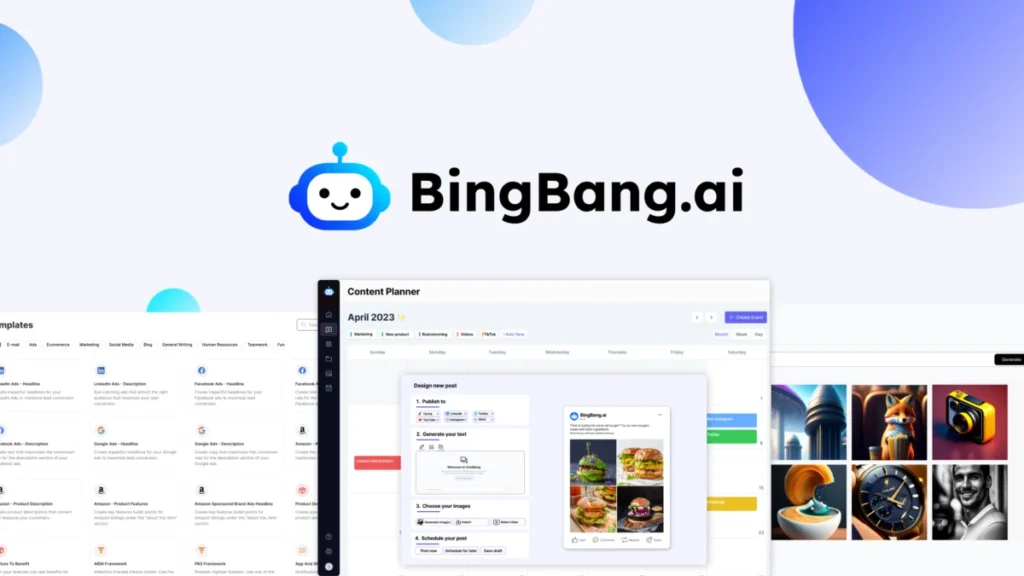 BingBang.ai – Logo preview and deal image