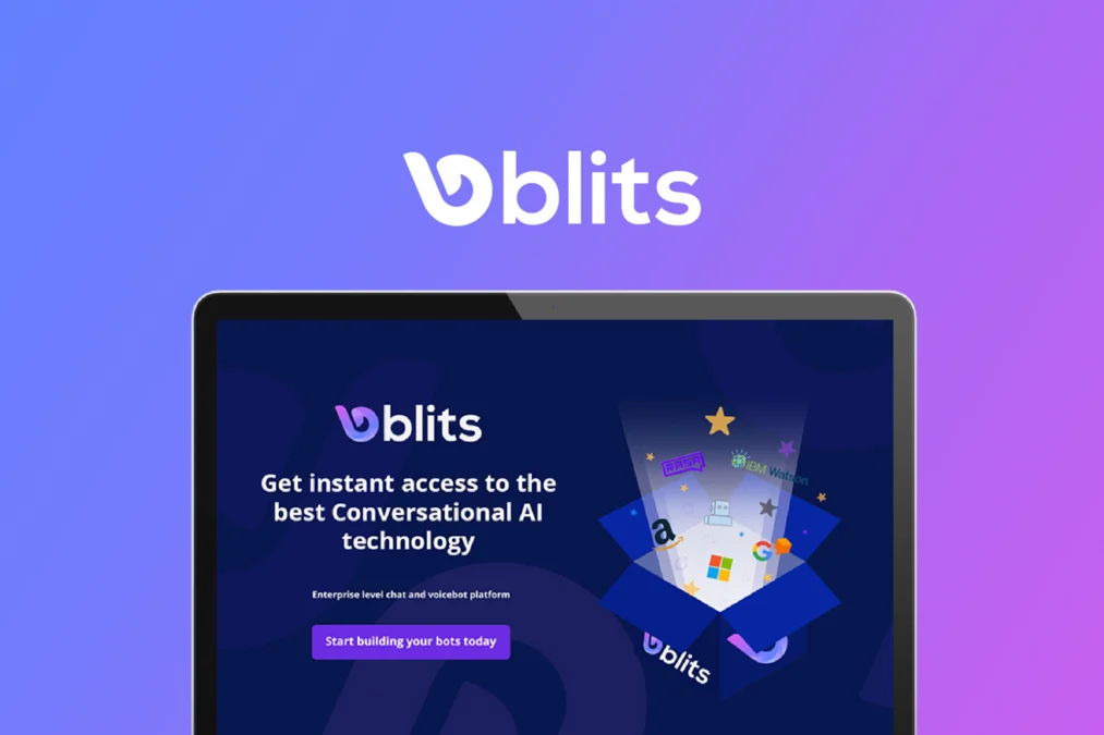 Blits.ai – Build chatbots with conversational AI preview and deal image