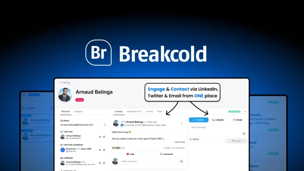 Breakcold – Logo preview and deal image