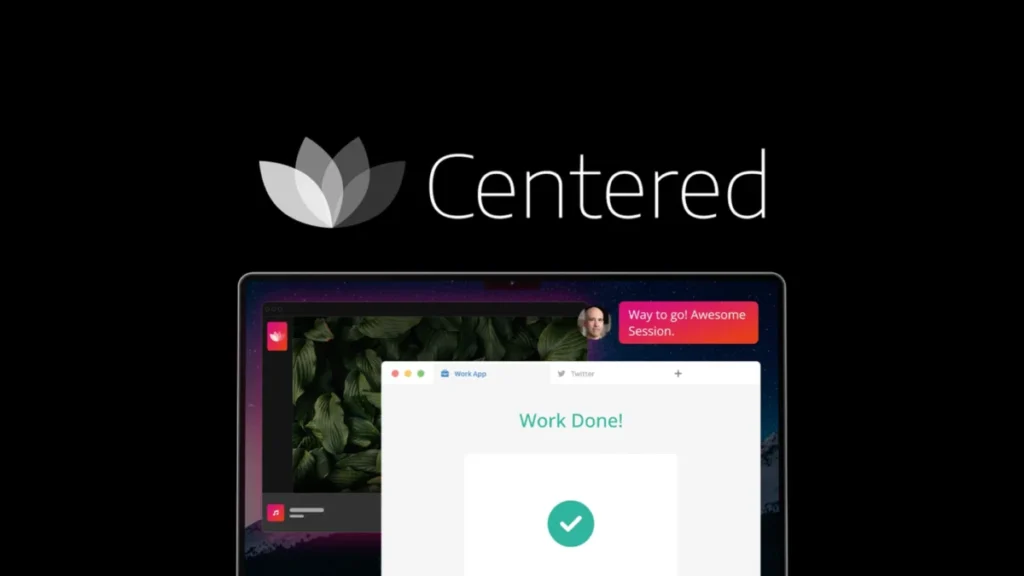 Centered – Logo preview and deal image
