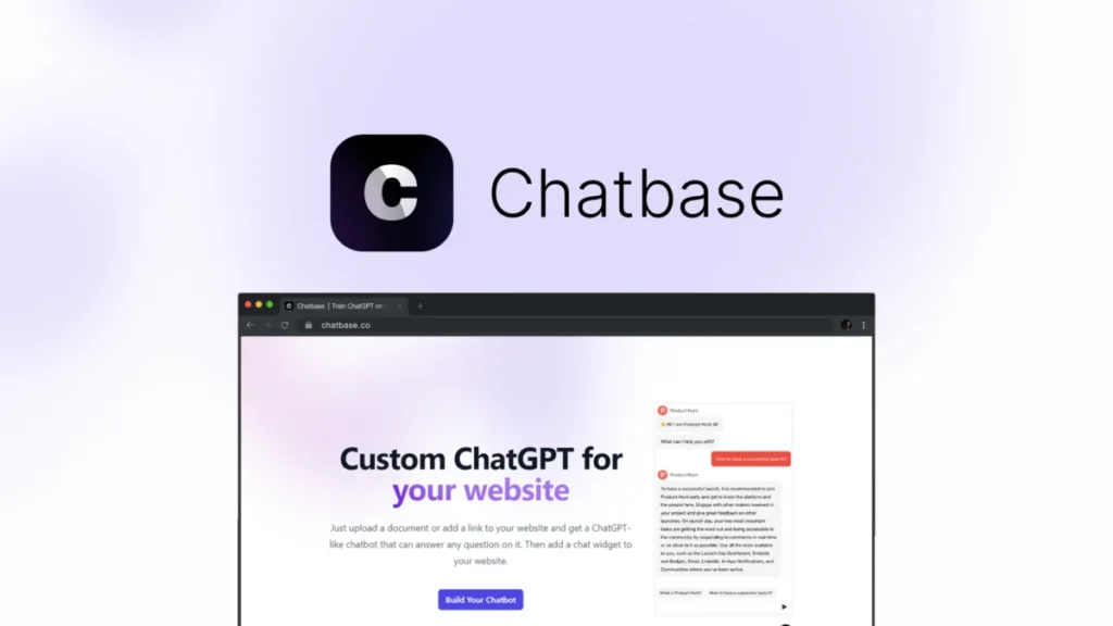Chatbase – Logo preview and deal image
