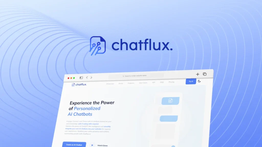 Chatflux.io – Logo preview and deal image