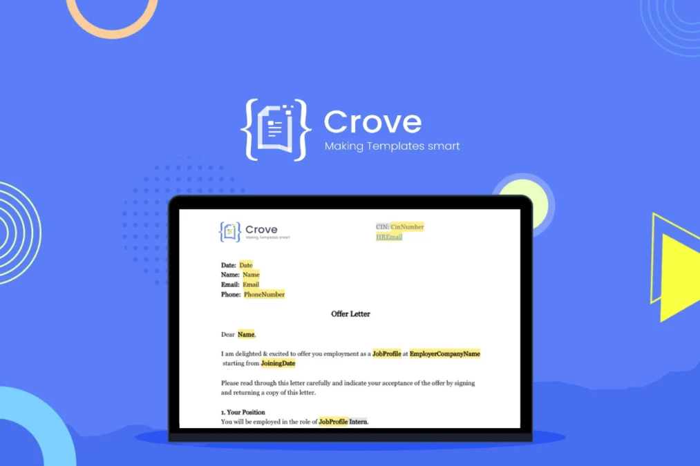 Crove – logo preview and deal image