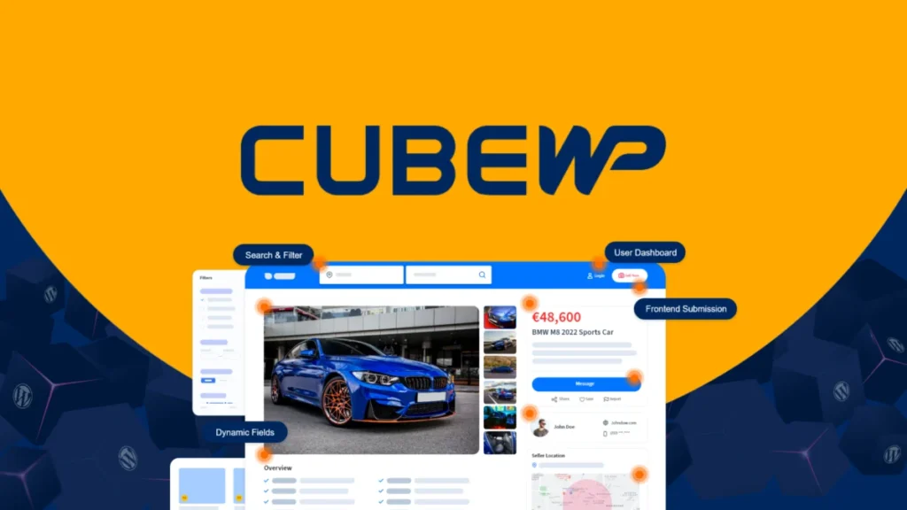 CubeWP – Logo preview and deal image