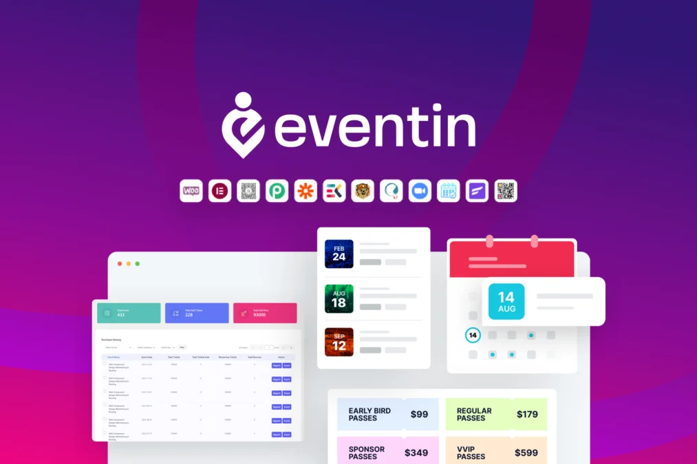 Eventin – Logo preview and deal image