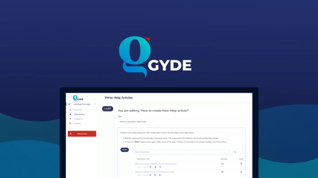 Gyde – Logo preview and deal image