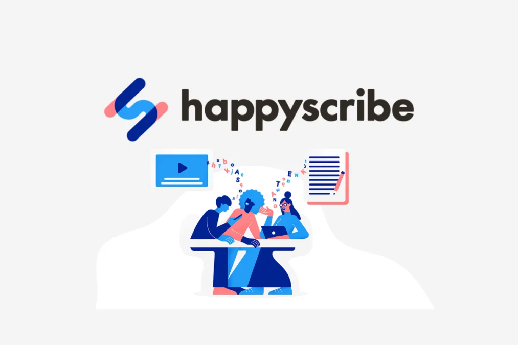 Happy Scribe – logo preview and deal image