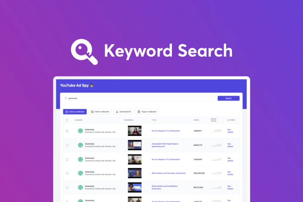 KeywordSearch – Boost YouTube campaigns with AI preview and deal image