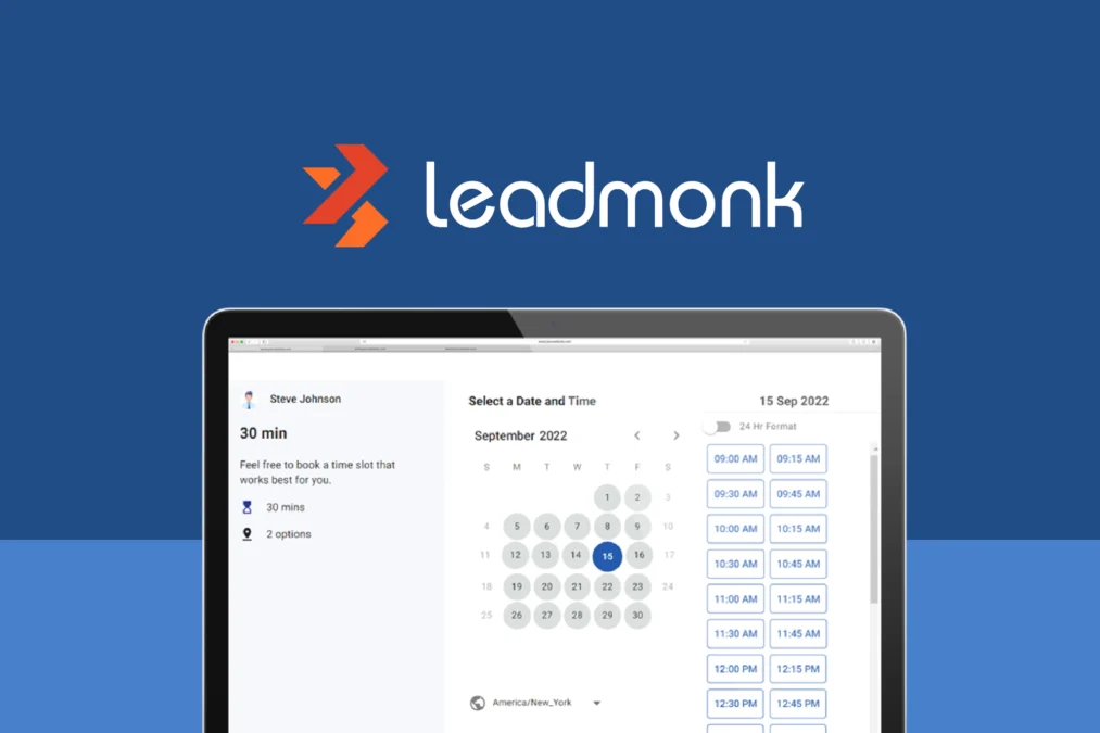 Leadmonk – Mobile-First Appointment Scheduling preview and deal image