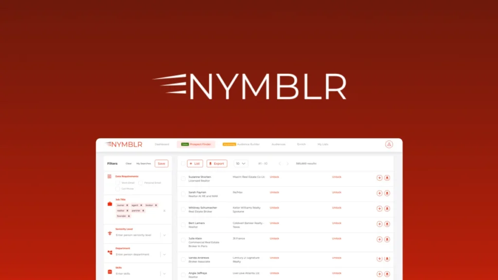 Nymblr – Logo preview and deal image