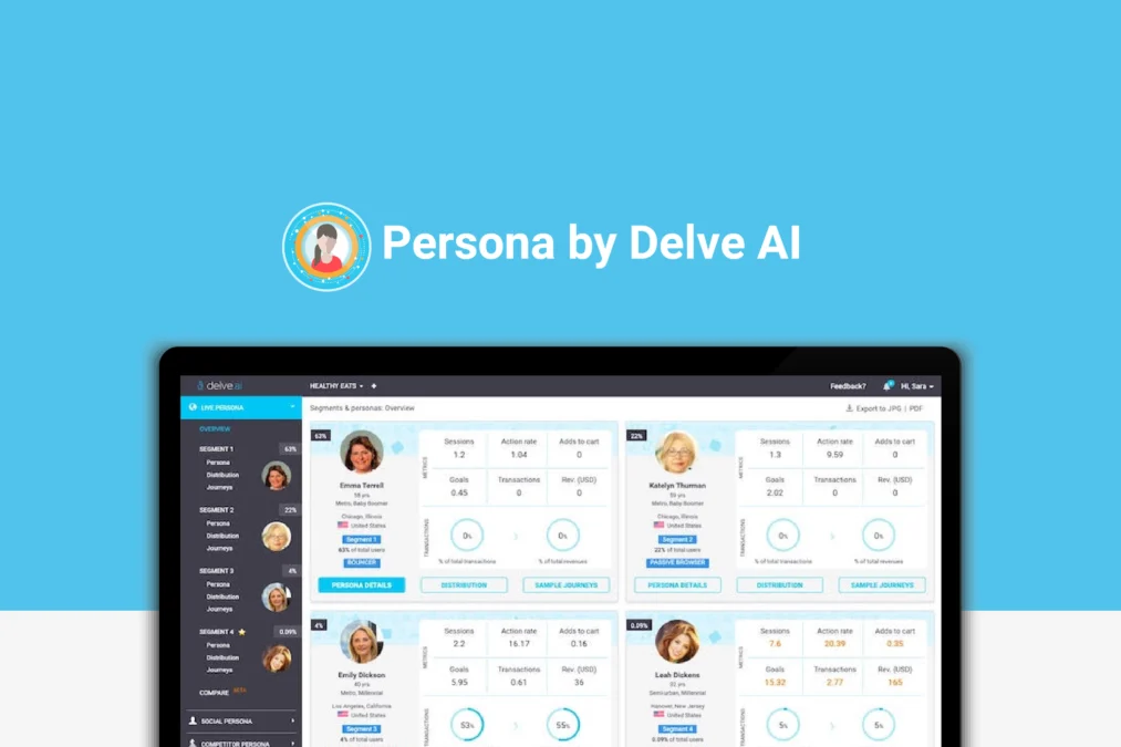 Persona by Delve AI – Generate marketing personas preview and deal image