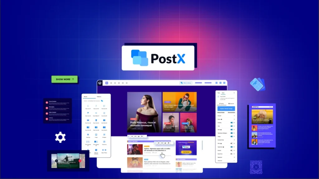 PostX – Logo preview and deal image