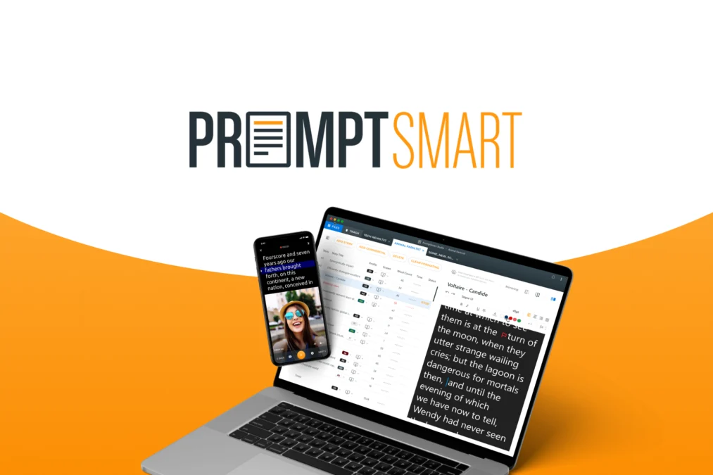 PromptSmart – Teleprompter that follows your voice preview and deal image
