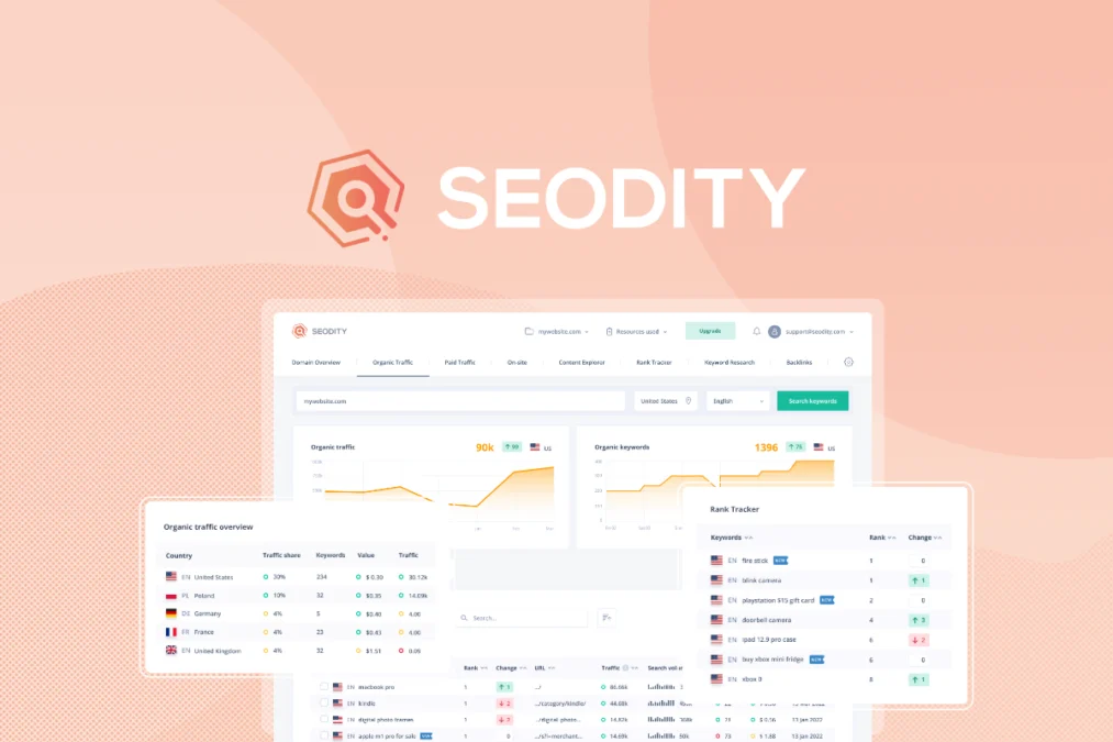 Seodity – Develop a complete SEO strategy preview and deal image
