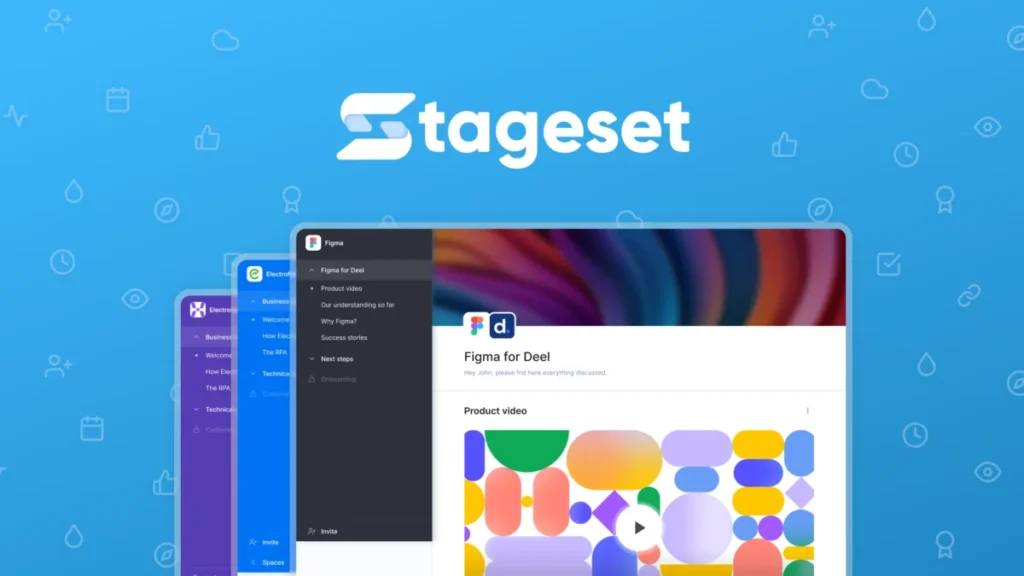 Stageset – Logo preview and deal image