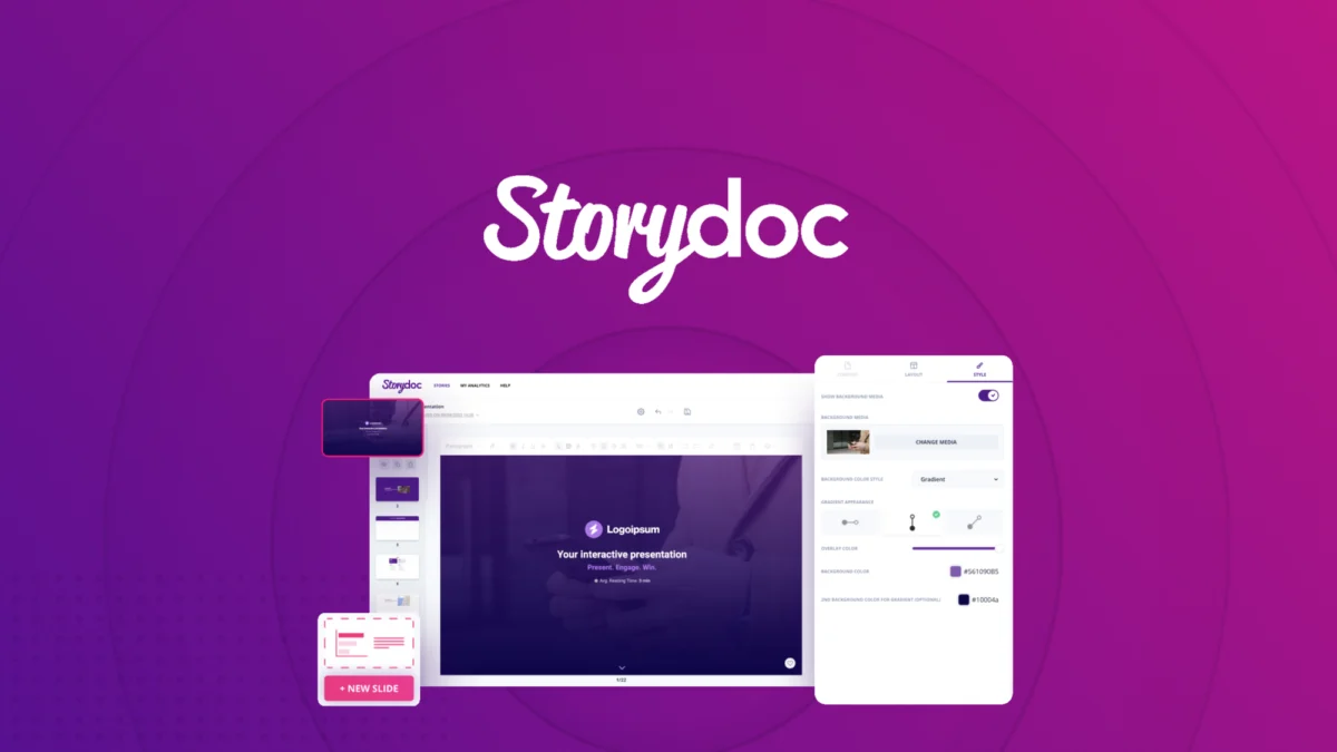 Storydoc – logo preview and deal image