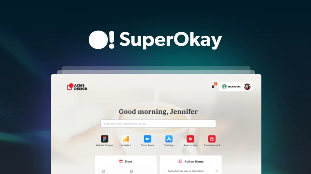 SuperOkay – logo preview and deal image