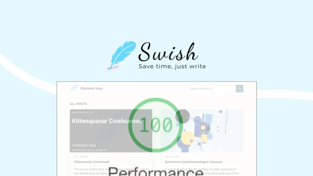 Swish – Logo preview and deal image