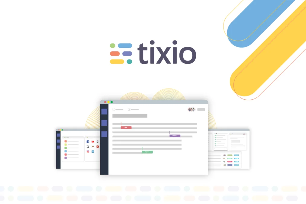 Tixio – logo preview and deal image