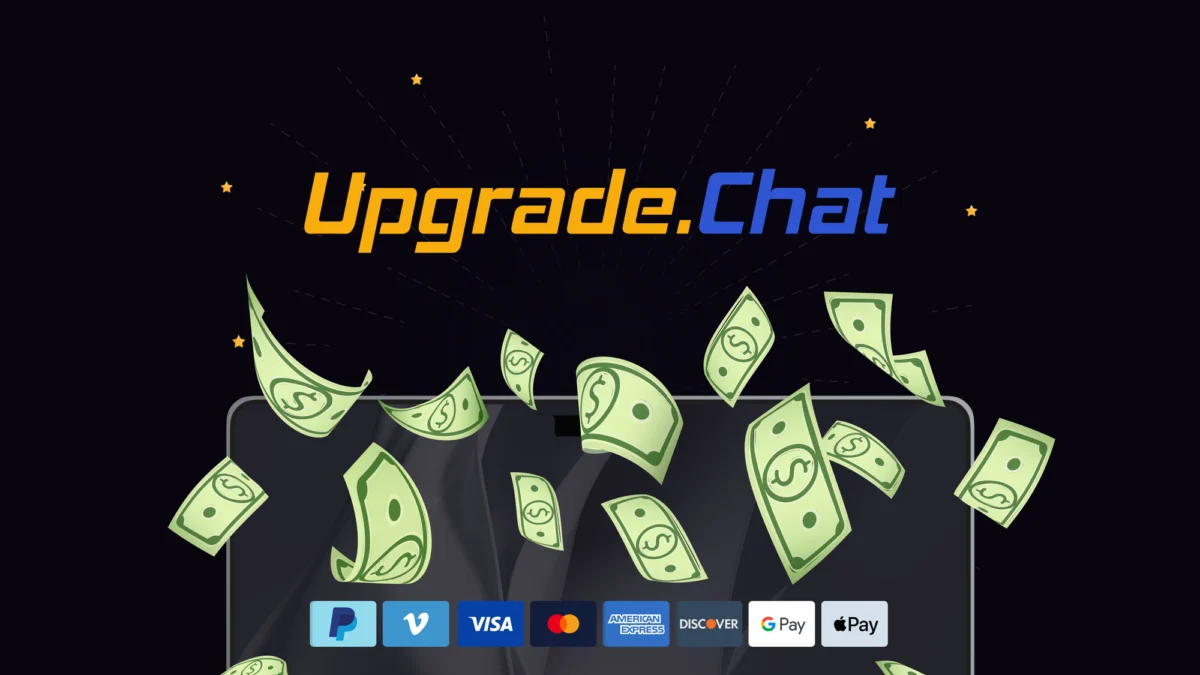 Upgrade.Chat – Logo preview and deal image