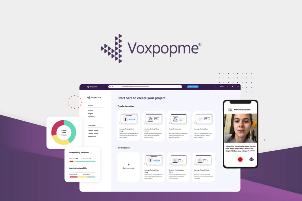 Voxpopme – logo preview and deal image