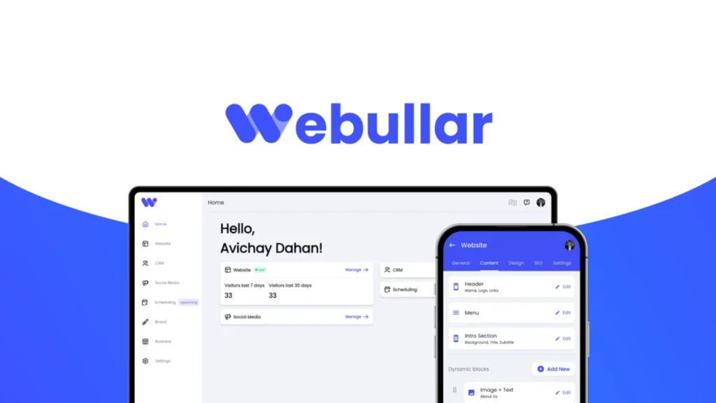 Webullar – Logo preview and deal image