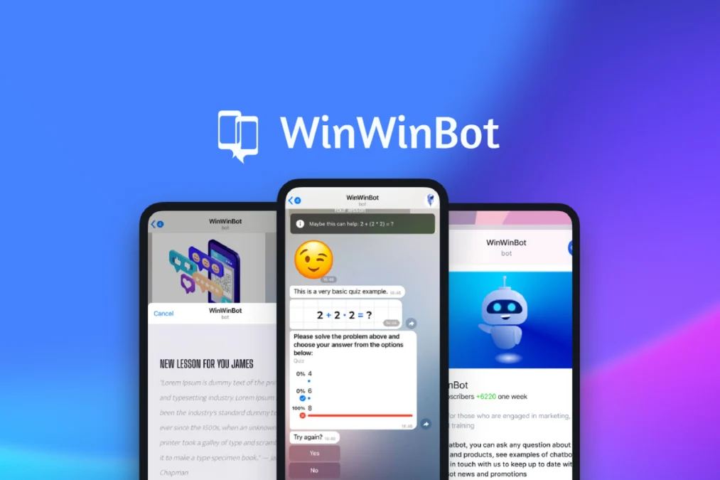 WinWinBot – logo preview and deal image