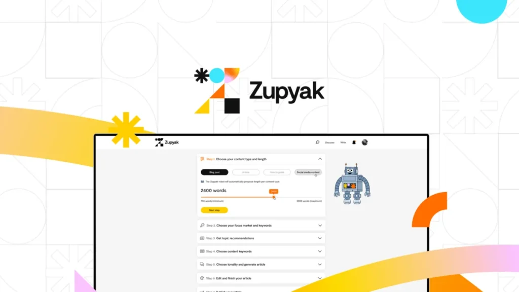 Zupyak – Logo preview and deal image