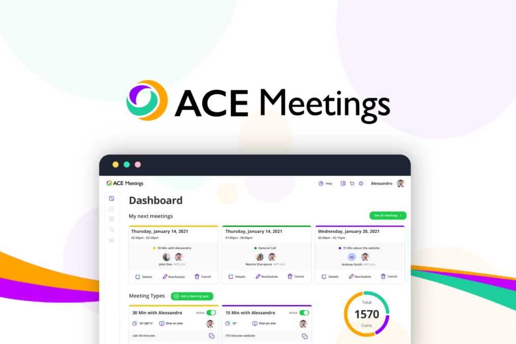 ACE Meetings – Schedule meetings and earn coins preview and deal image