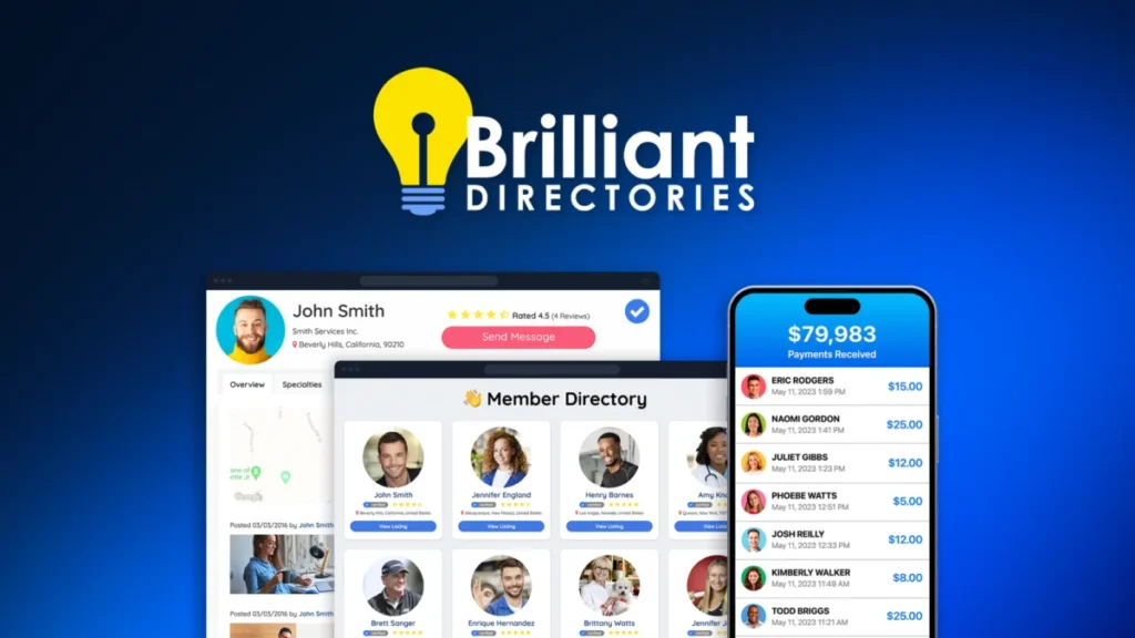 Brilliant Directories – Software Tool preview and deal image