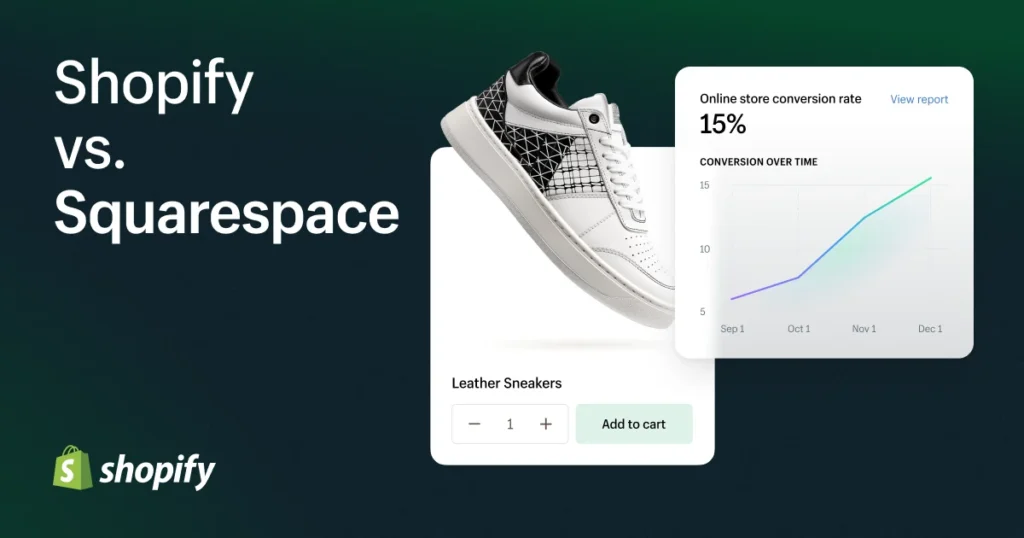 Compare Shopify to Squarespace preview and deal image