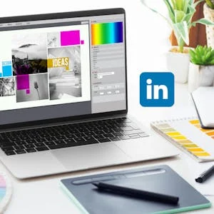 Develop Linkedin designs with Visme preview image
